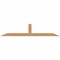Ekena Millwork Portland Timber Gable Bracket, Western Red Cedar, 108"W x 22"H x 1 1/2"D x 5 1/2"F, 5/12 Pitch GBW108X22X0206POR00SWR - alternate 1